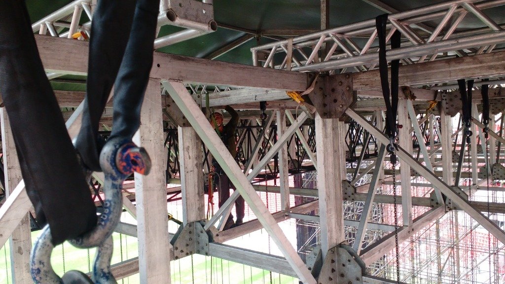 Acesso por Cordas - Rigging Técnico em Estrutura Metálica